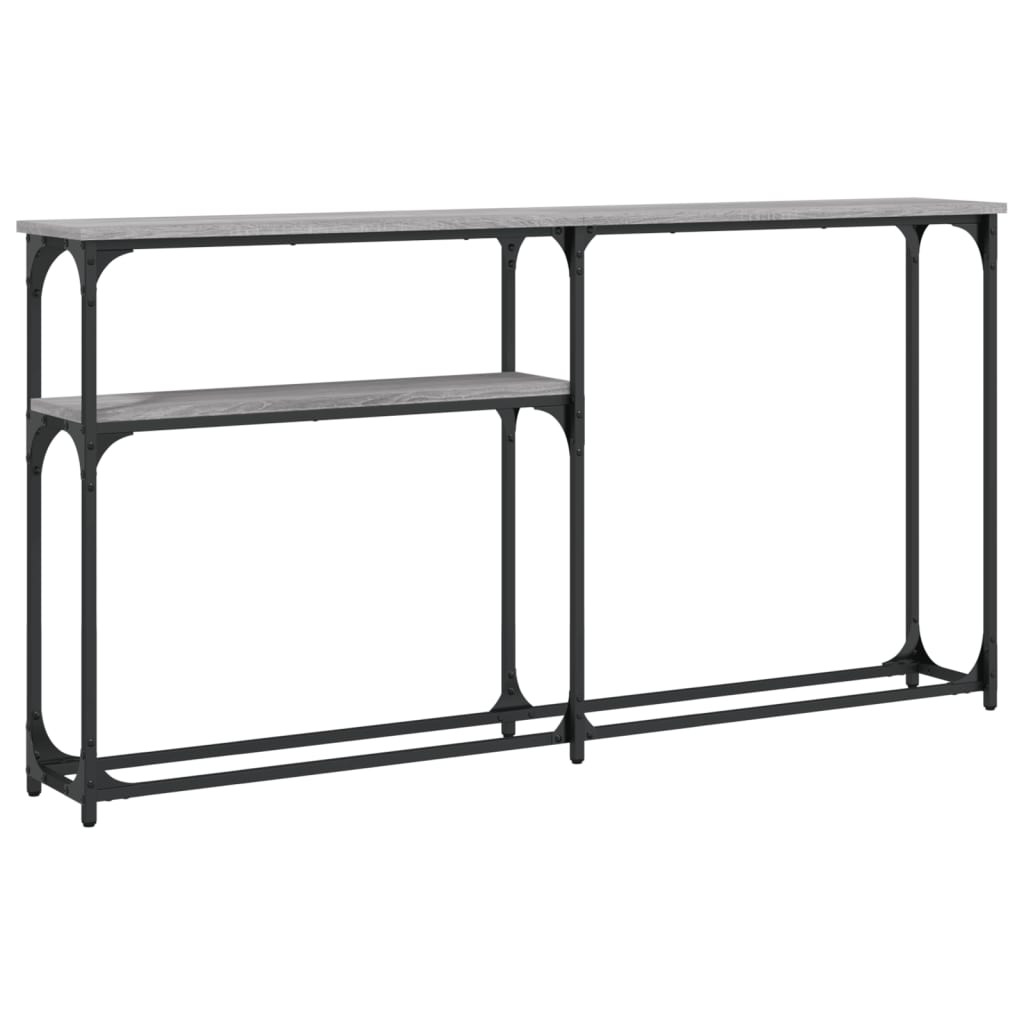 VidaXL Szary 145 x 22.5 x 75 cm Materiał drewnopochodny