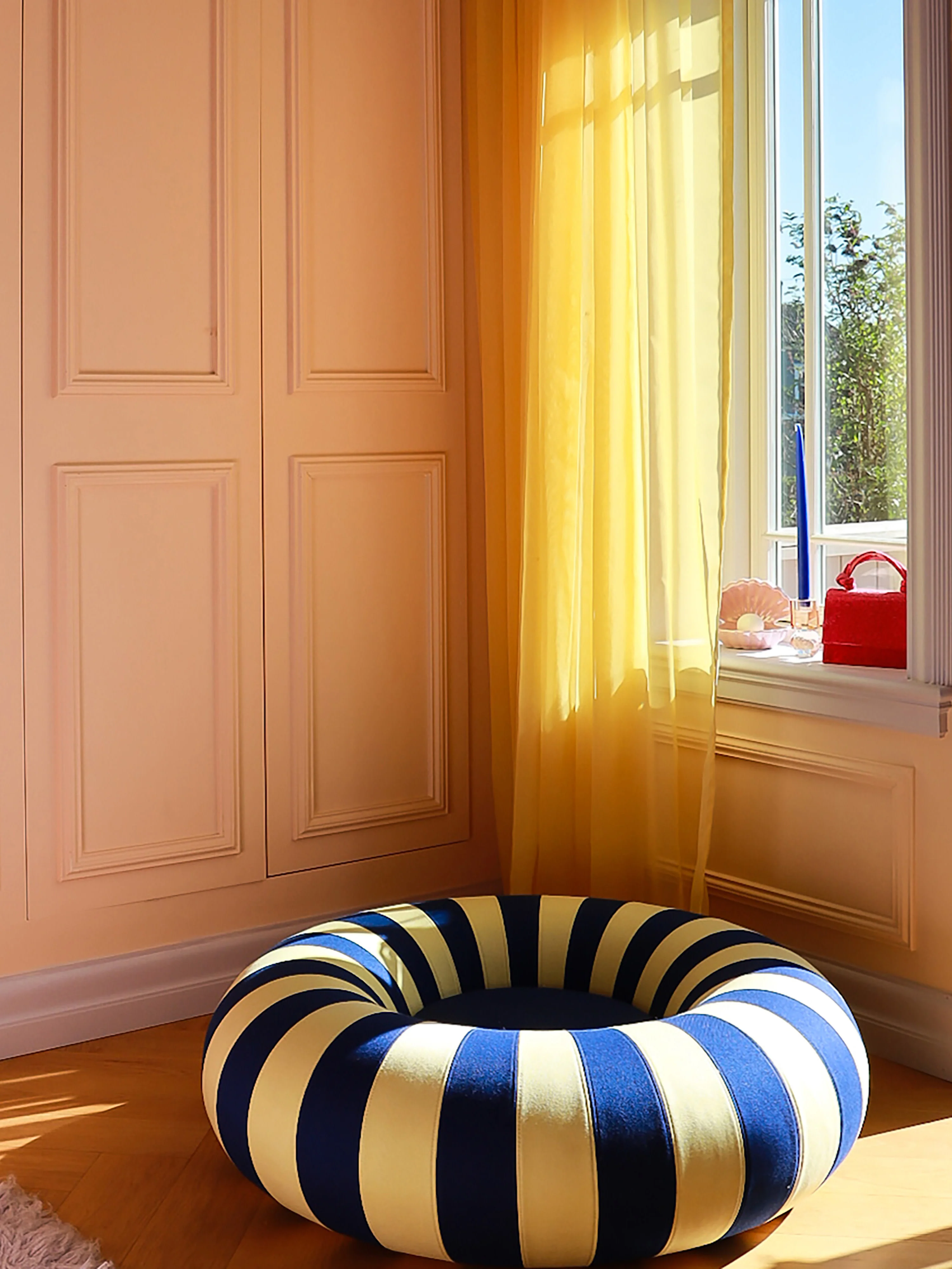 Runder Pouf Float