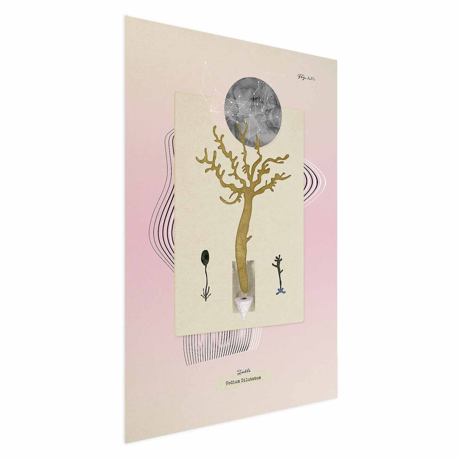 Plakat Niezwykła roślina 21x30 cm