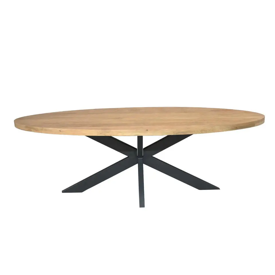 StarFurn - Eettafel Dakota ovaal 210 cm - naturel