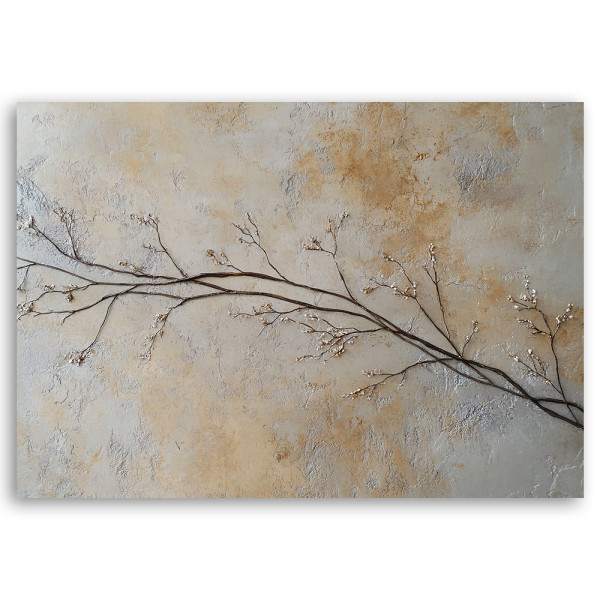 Feeby Obraz na płótnie,Gałęzie kwiaty pąki 60x40