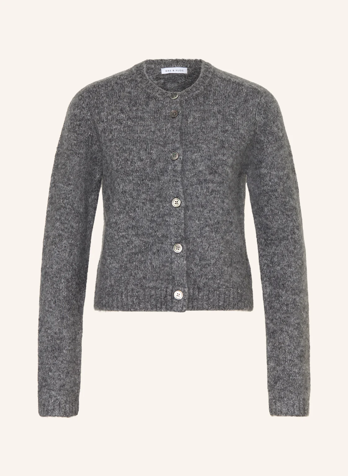 MRS & HUGS Strickjacke mit Cashmere