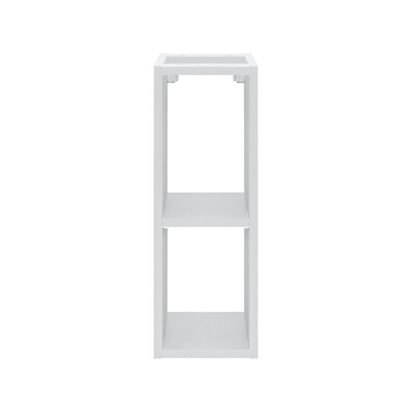 Module latéral ICON 20 cmFinition blanc alpinComplément pour meuble sous vasque