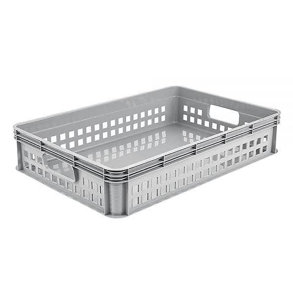 Caisse plate empilable pour fruits et légumes 22 litres
