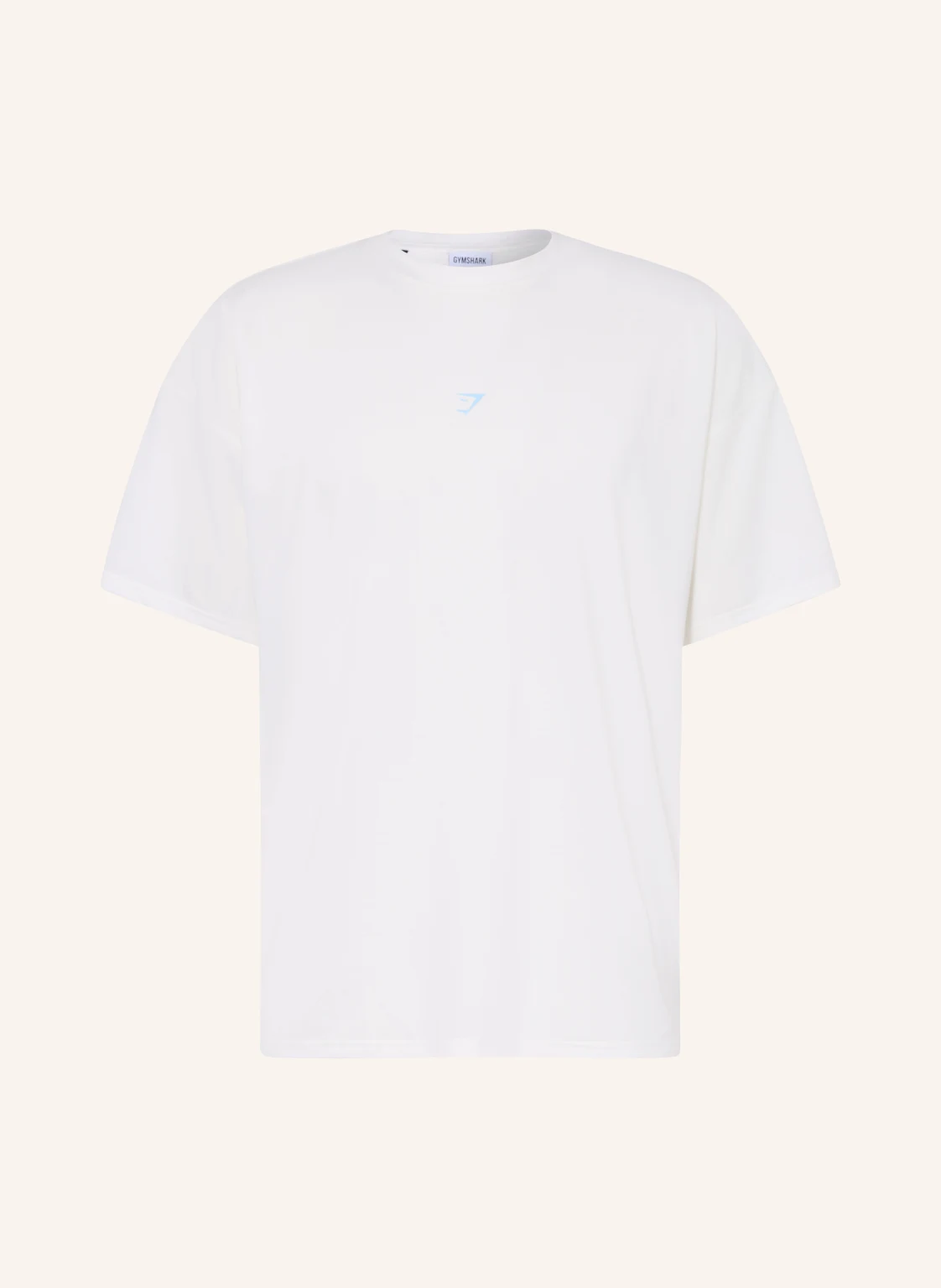 GYMSHARK Oversized-Shirt GSRC STENCIL aus Mesh