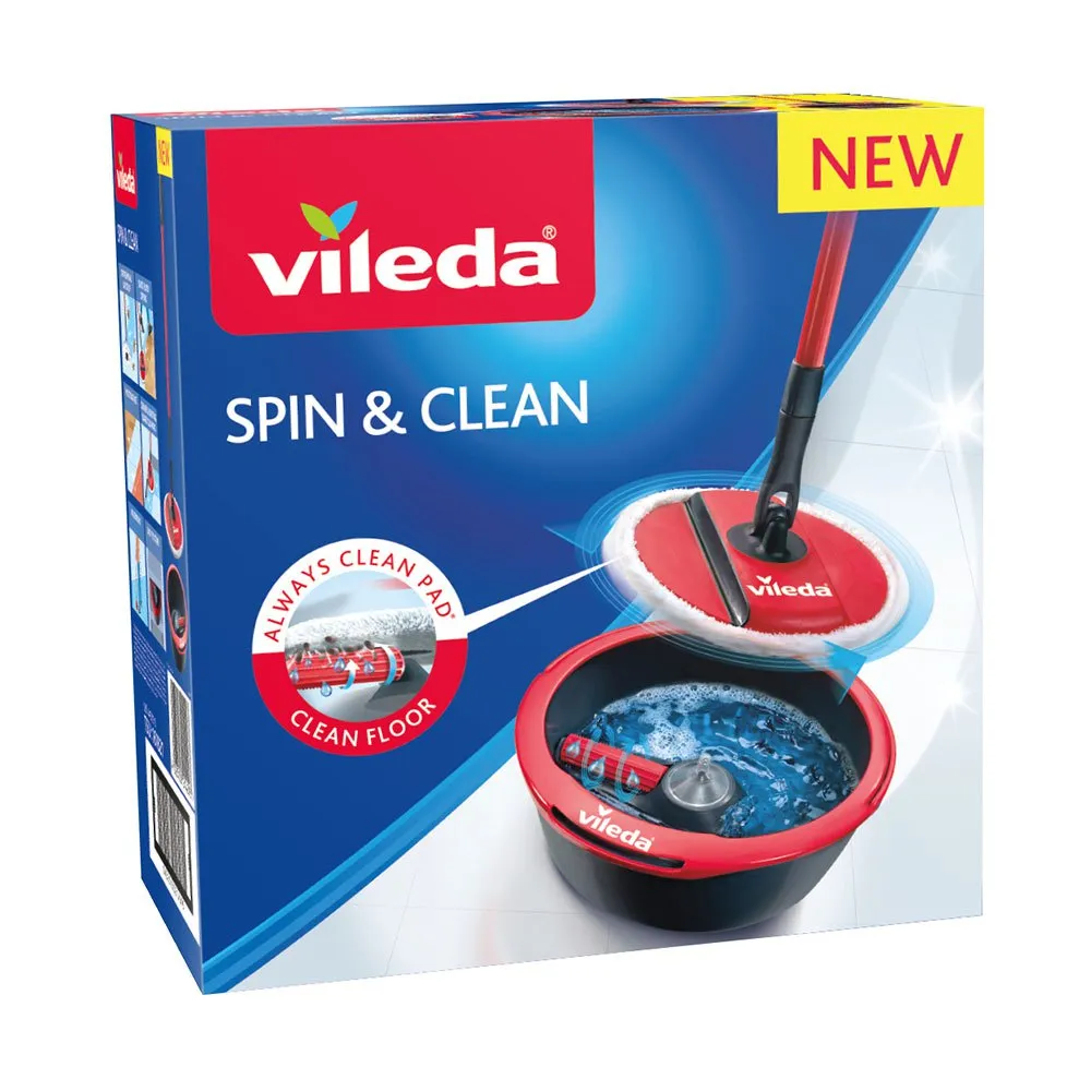 Vileda Spin & Clean Rotating Mop