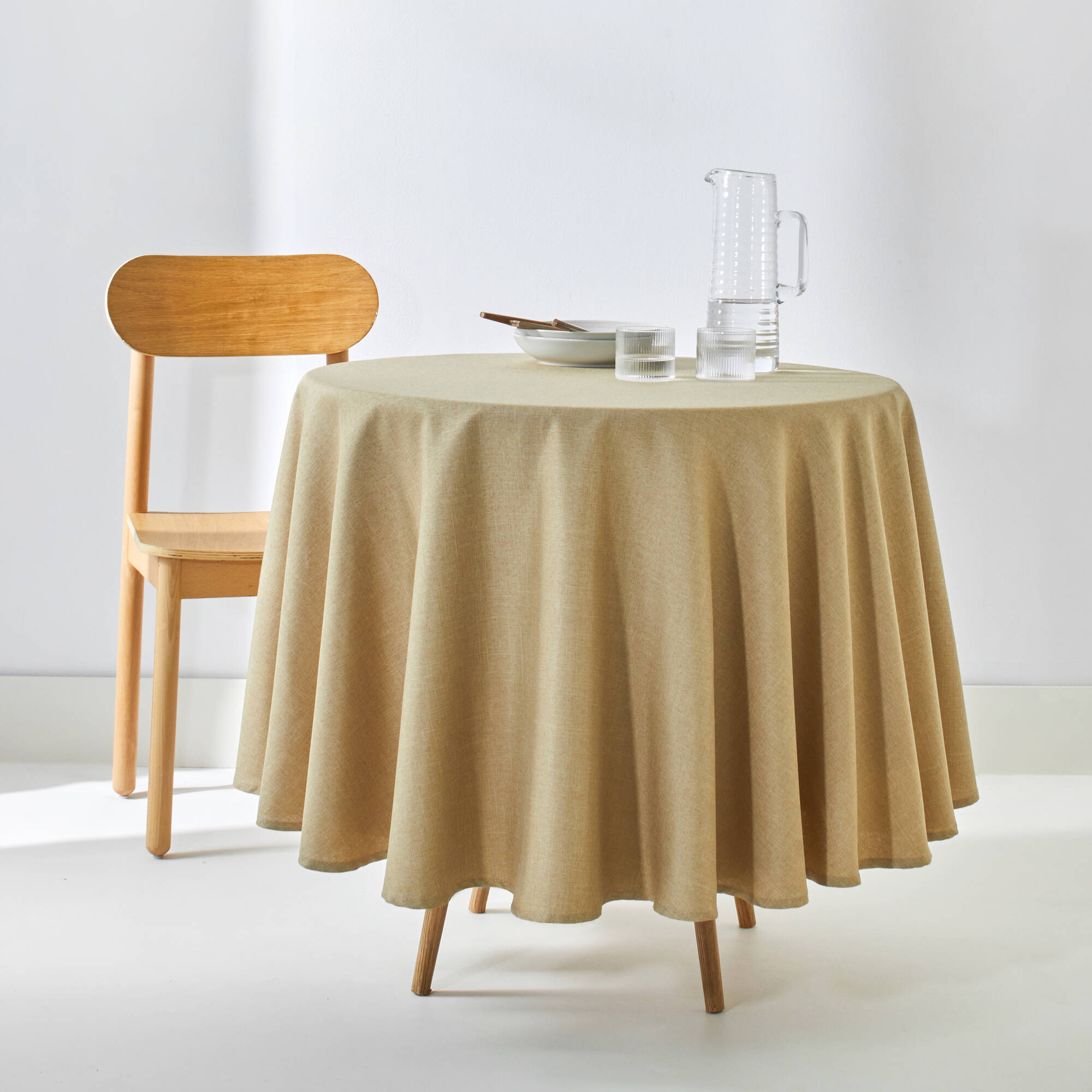 Nappe tramée effet chiné