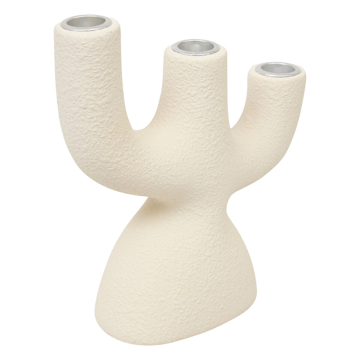 Candelabro WONJA branco 20cm