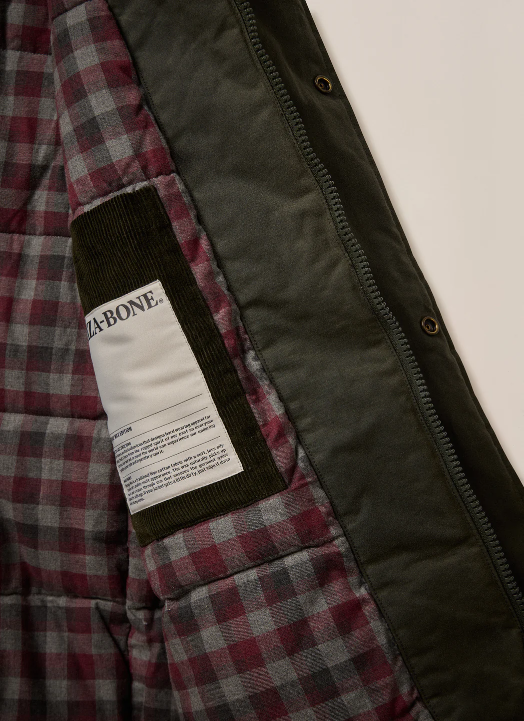 Vintage Wax Padded Anorak