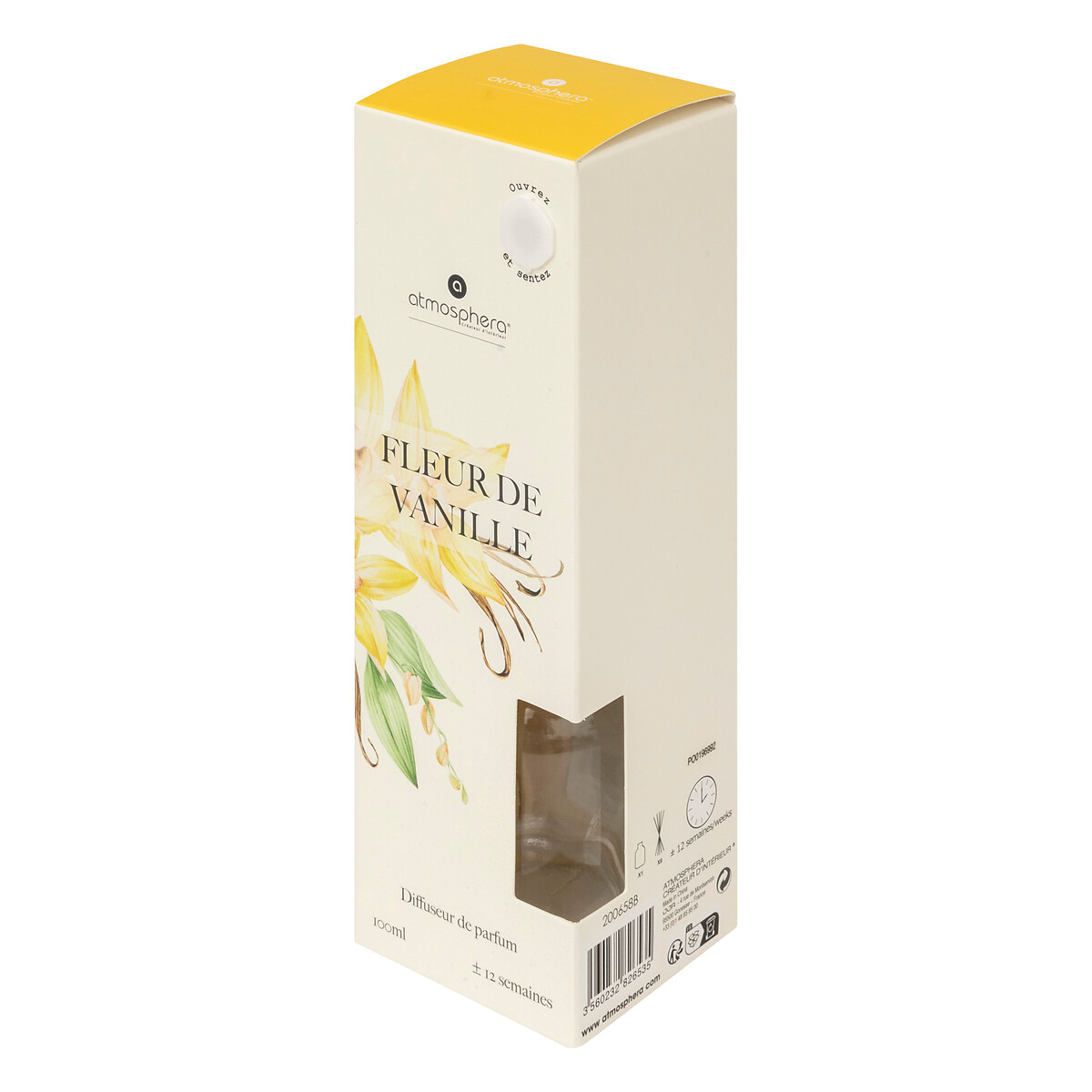 "Oudy" fragrance diffuser White musk and vanilla, 100ml