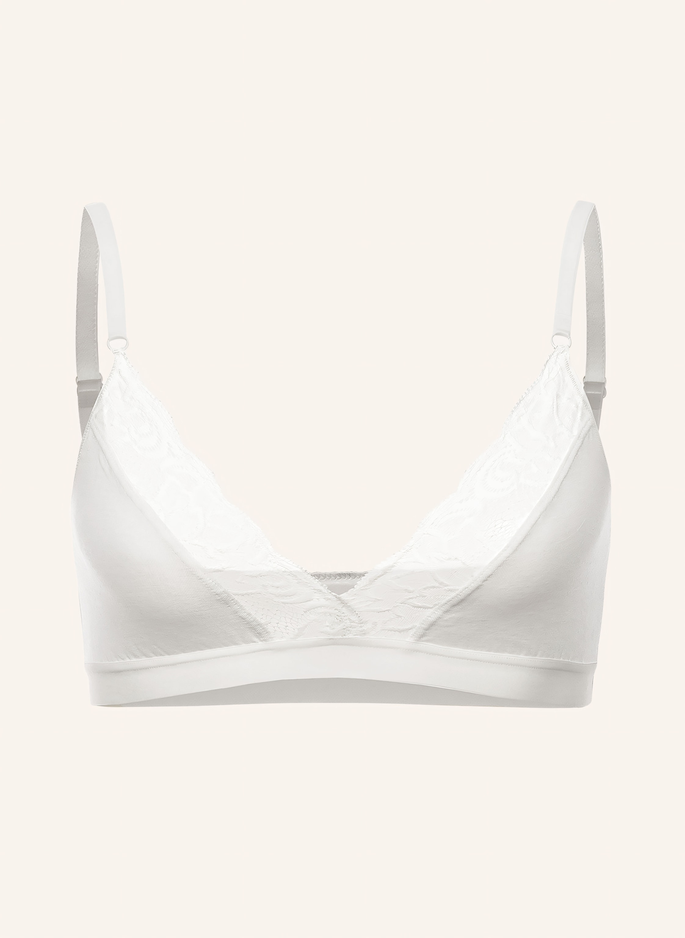 erlich textil Clara Bralette mit Spitze und Modal - verstellbare Träger