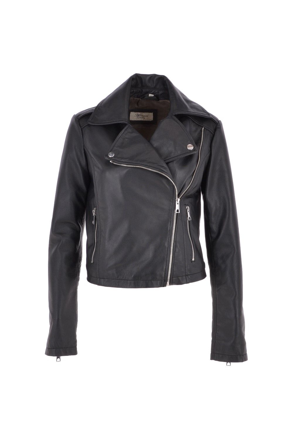 Ashwood Leather Brooklyn' Short Leather Biker Jacket