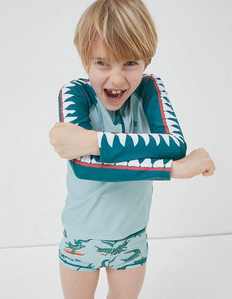 Carter Crocodile Rash Vest