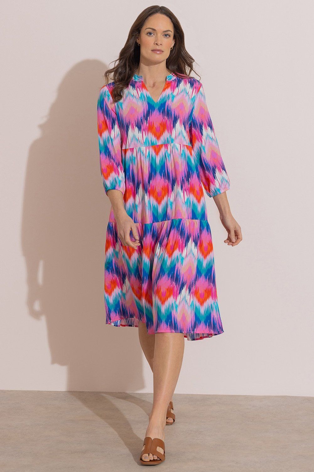 Klass. Printed Loose Fit Dress