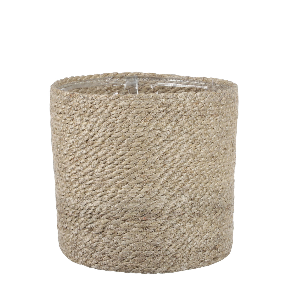 Mica Decorations Atlantic Plantenmand - H20 x Ø20 cm - Jute - Crème