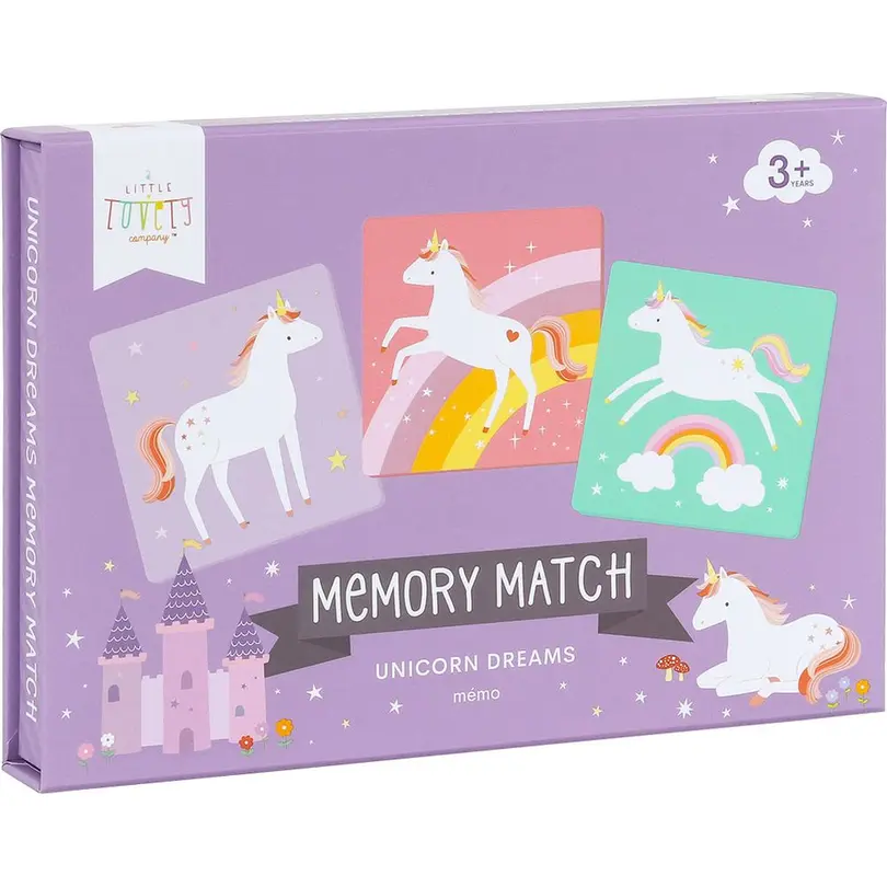 Memospiel 30-teilig Unicorn dreams
