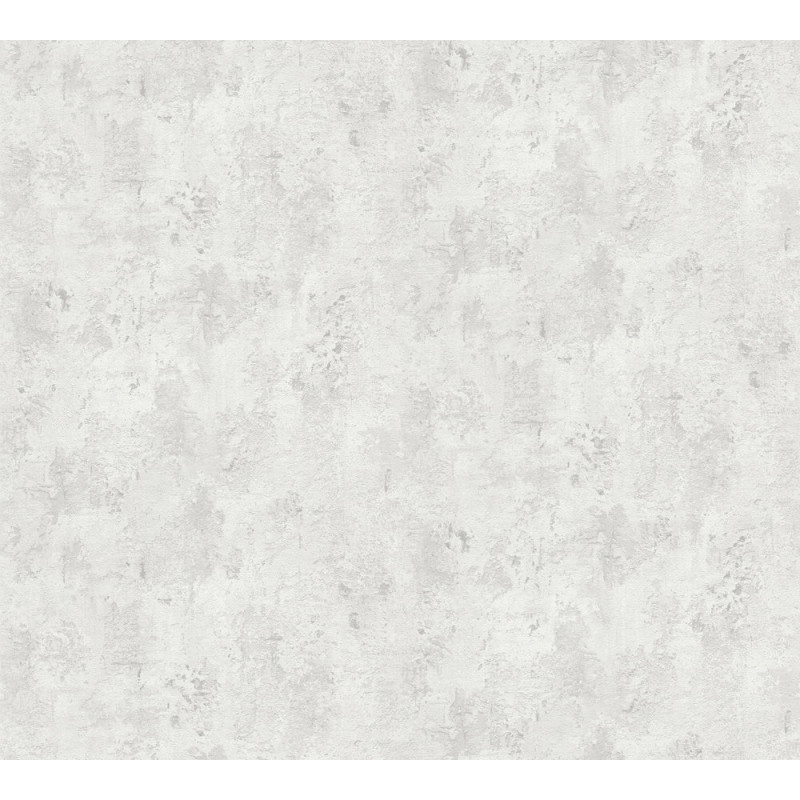 Intissé vinyle Attico blanc gris 106 cm AS CREATION