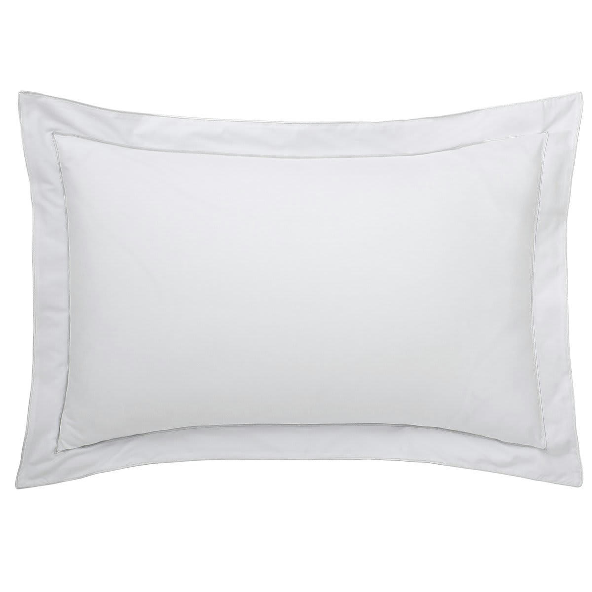 LOUVRE - Taie d'oreiller coton blancxblanc 65x65 cm