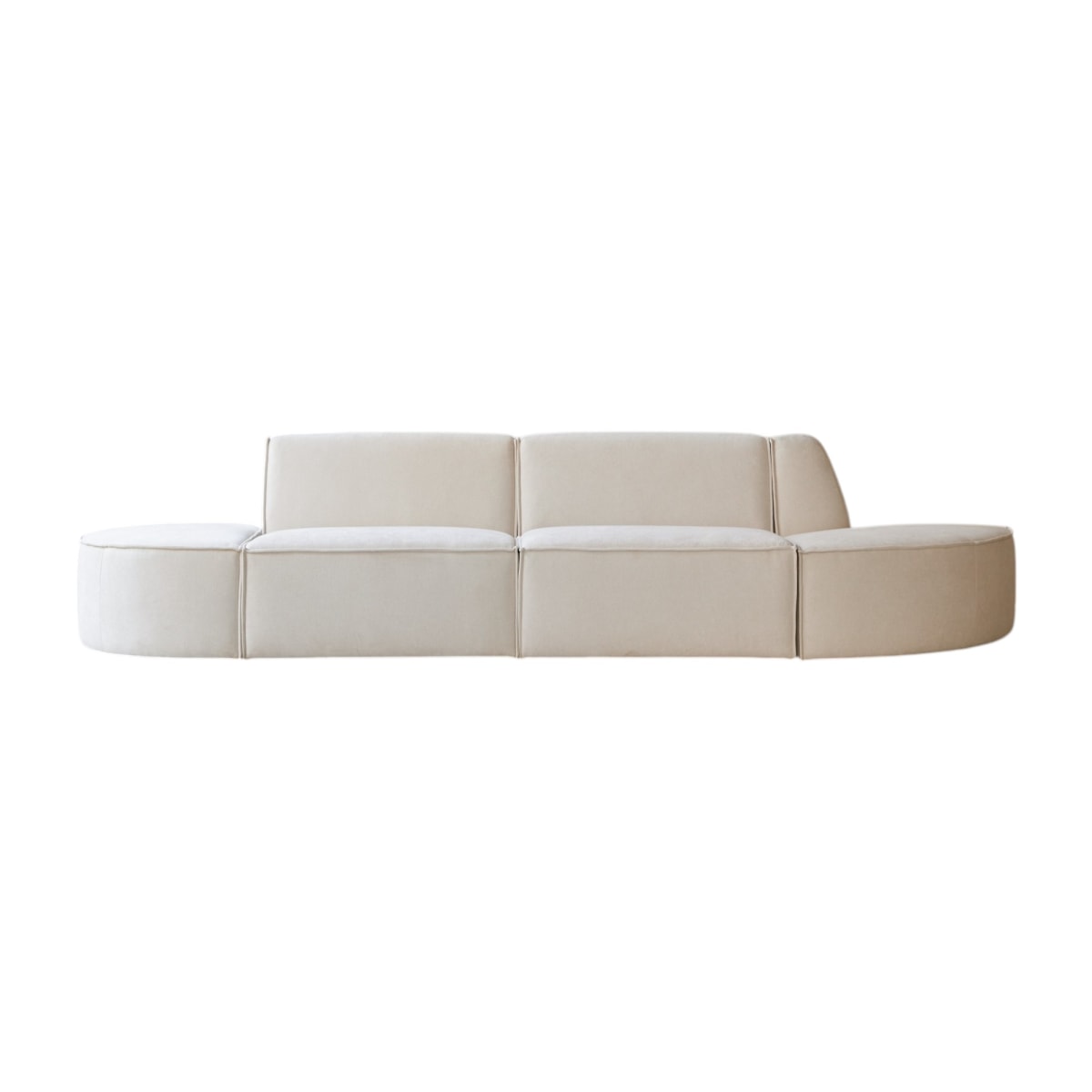 Tikamoon - Modulaire Dario 2-3 zitsbank in beige stof
