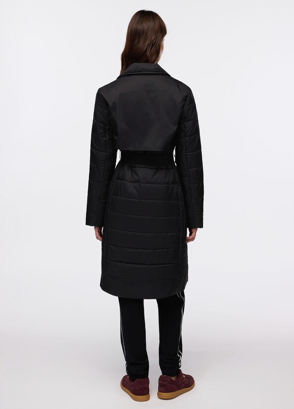 Giacca lunga imbottita