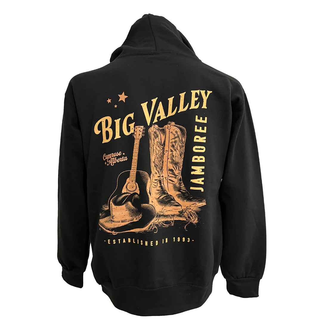 Худи унисекс с графическим изображением знака фестиваля Big Valley Jamboree