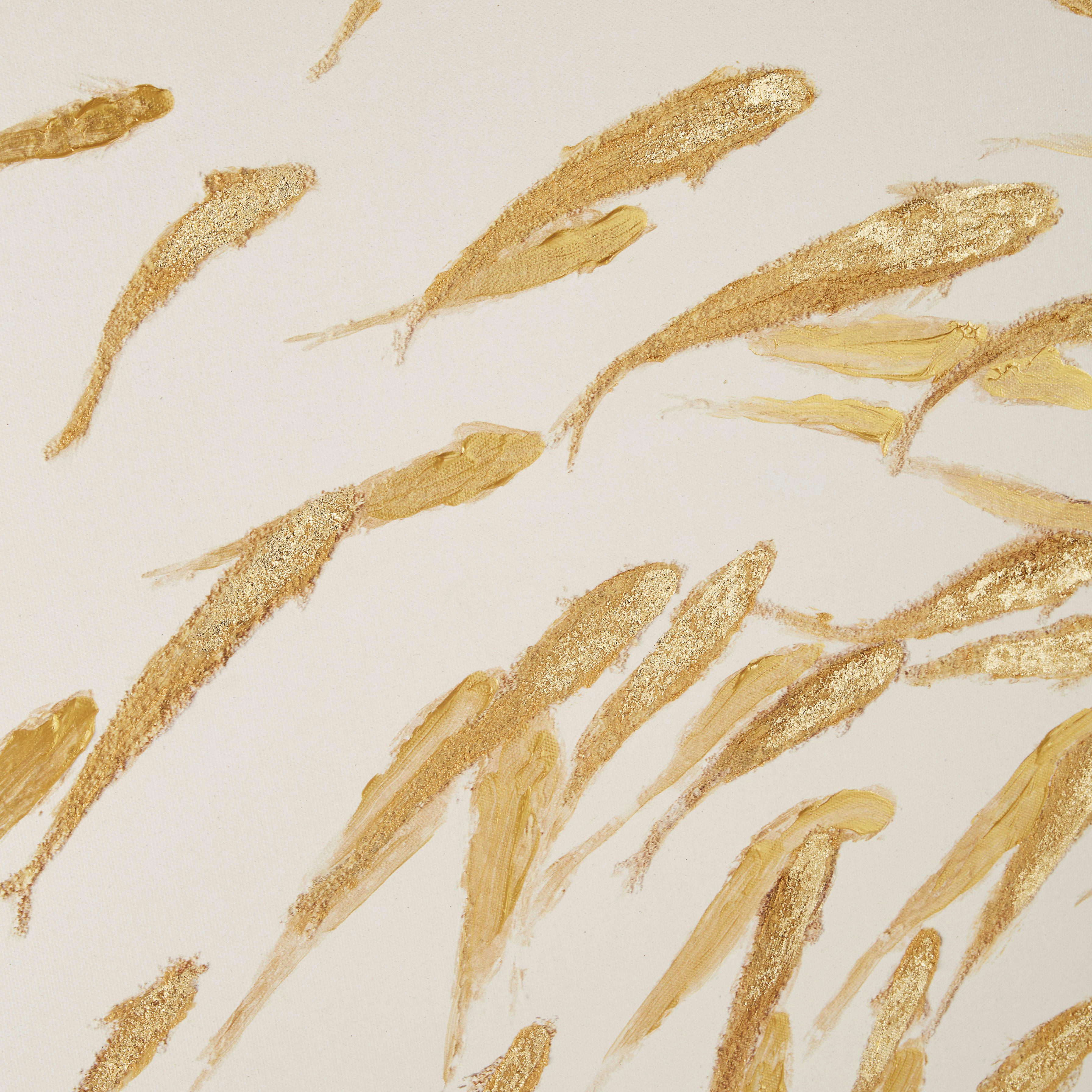 - Toile peinte poissons 140x140