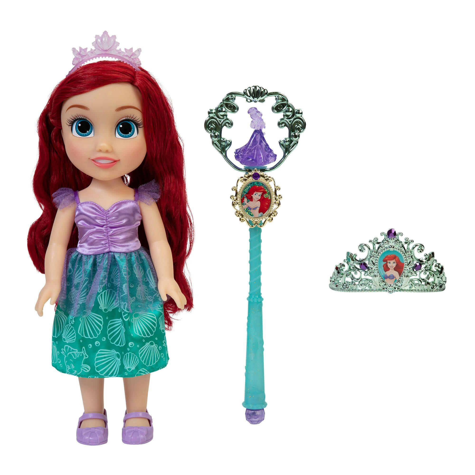 Disney Princess Set with Wand & Tiara, Assorted Styles, Ages 3+