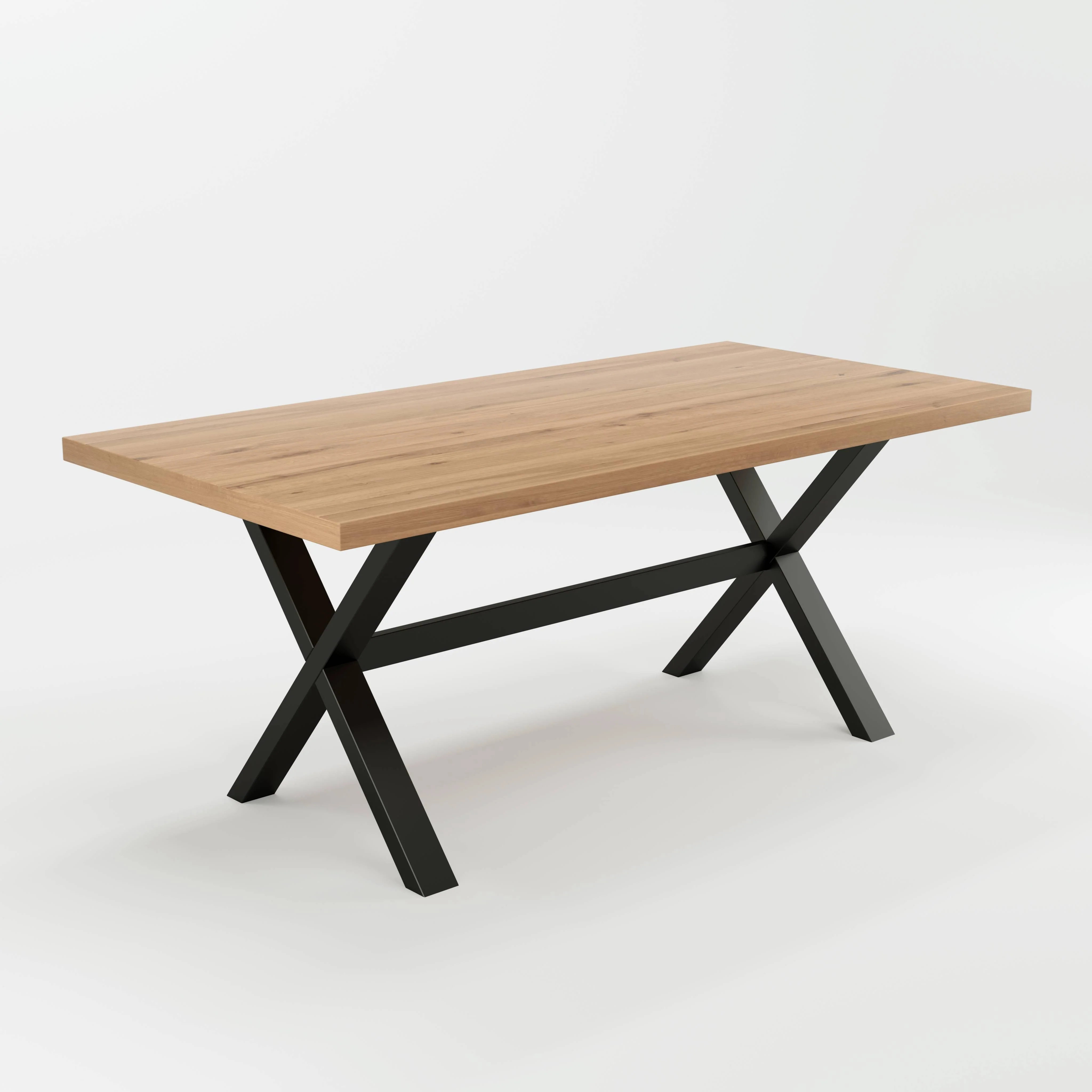 Eettafel Booth X-poot