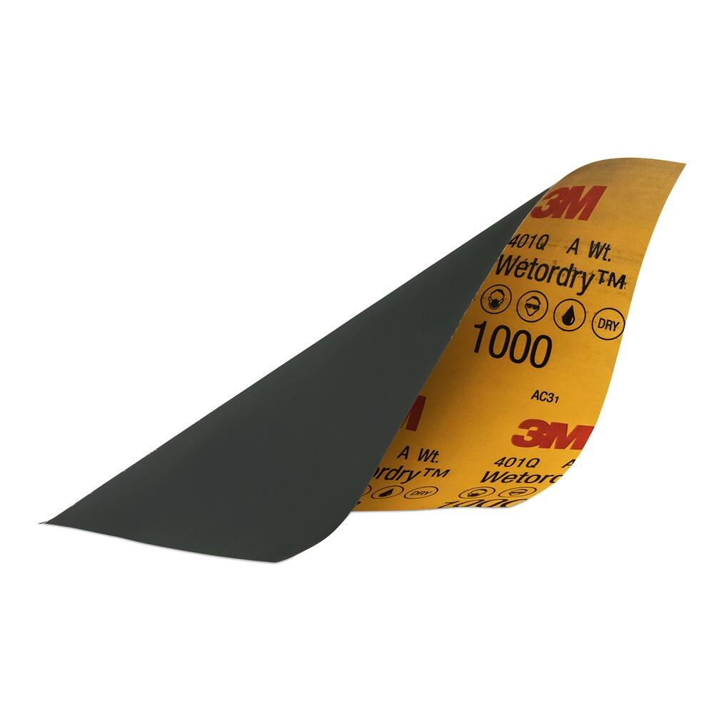 3M WetorDry Sandpaper, 9-in x 11-in, 5-pk