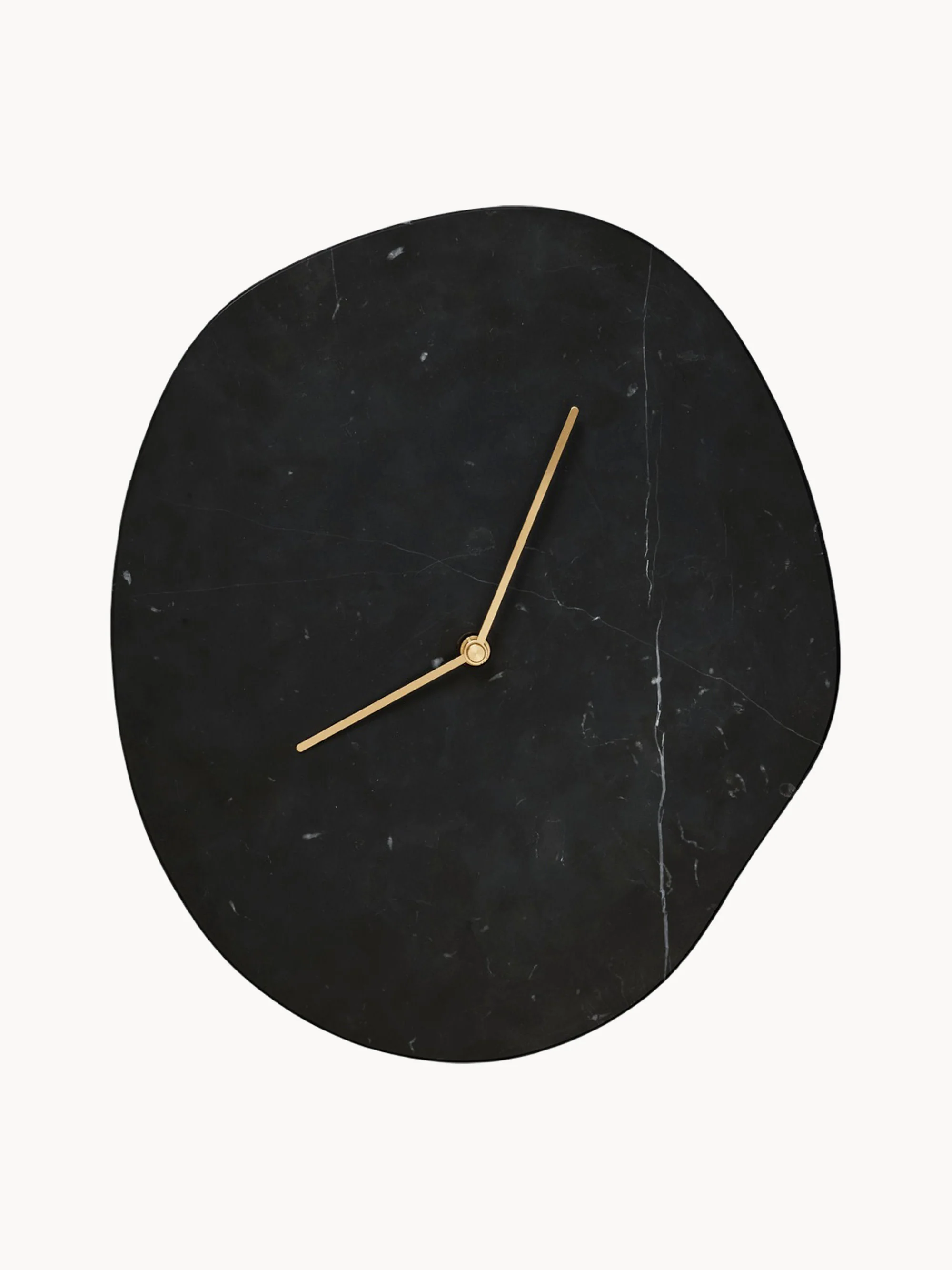Wanduhr Melt aus Marmor