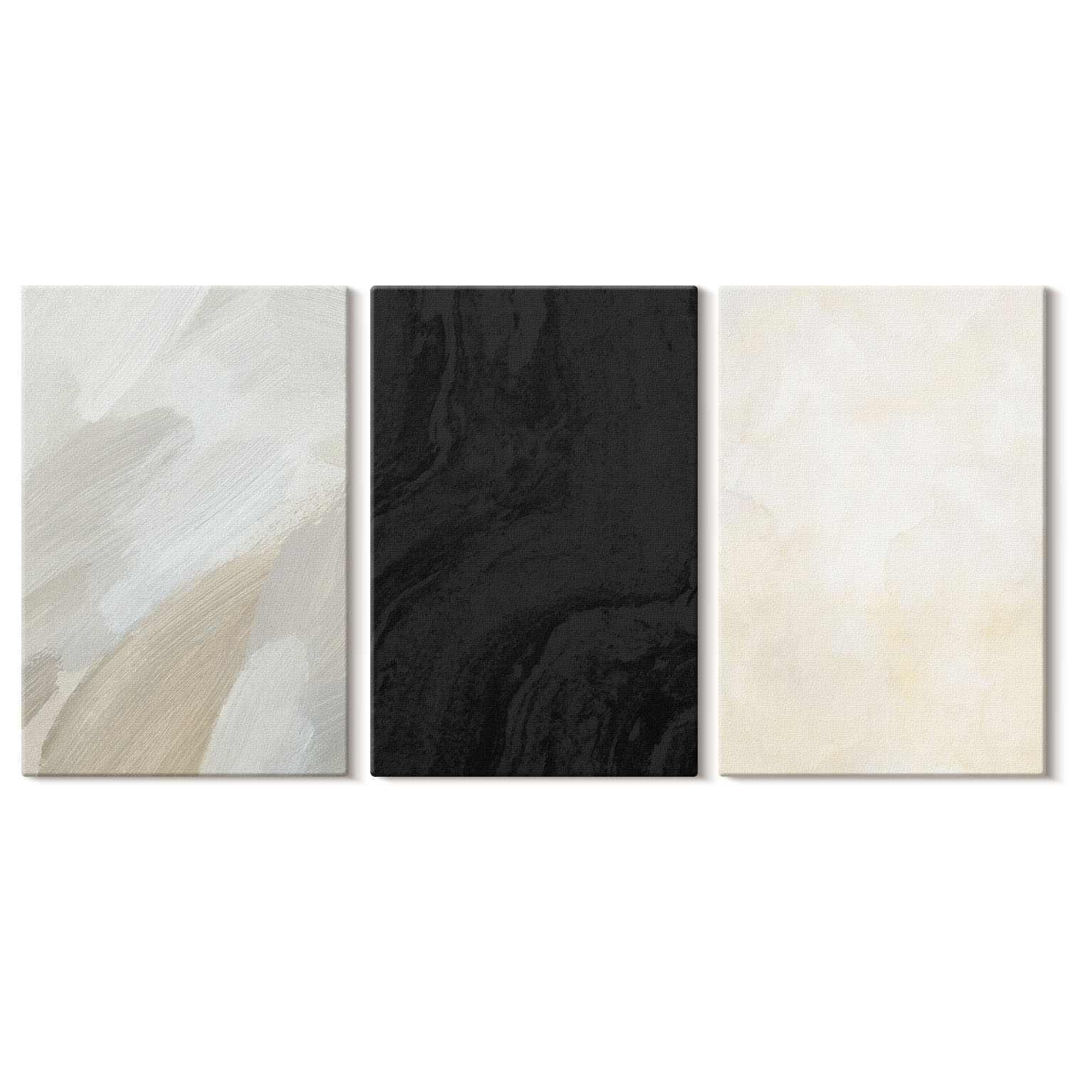Obraz canvas 3 częściowy Odcienie minimalizmu | 3x40x60 | Wallfluent
