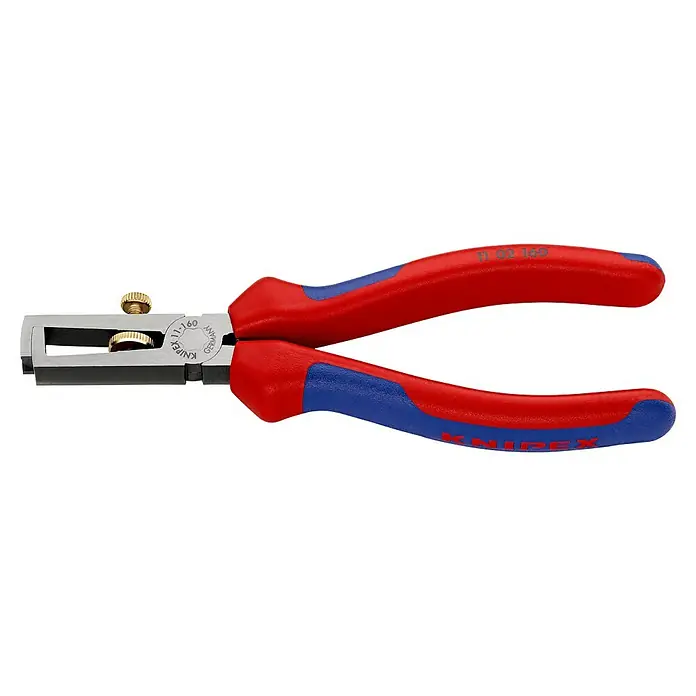 AVISOLERINGSTANG MED KABELSAKS KNIPEX RØD/BLÅ 160MM