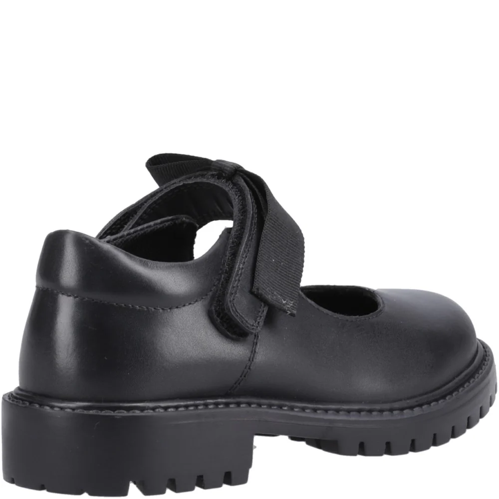 Hush Puppies Astrid Bow Junior School Shoes