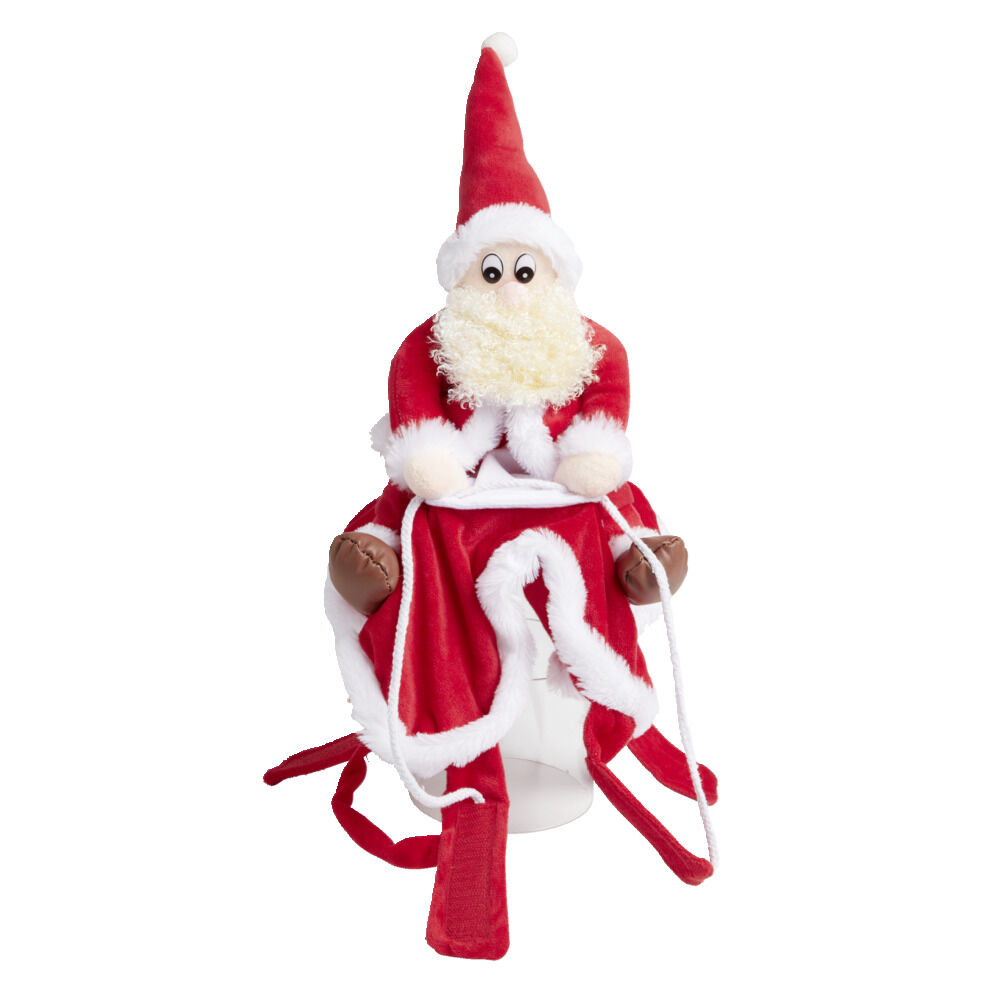 Déguisement chien Père No&euml;l à califourchon - Taille M