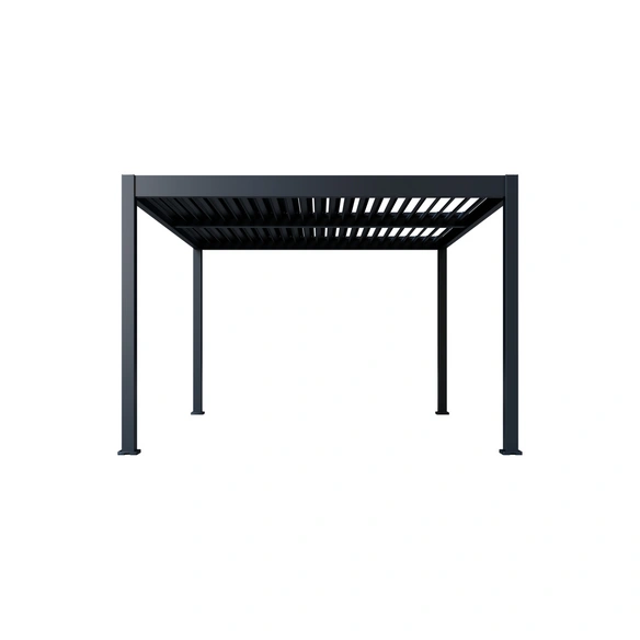 Pergola »Grand Tuscan«, BxHxT: 433 x 256 x 370 cm, Aluminium