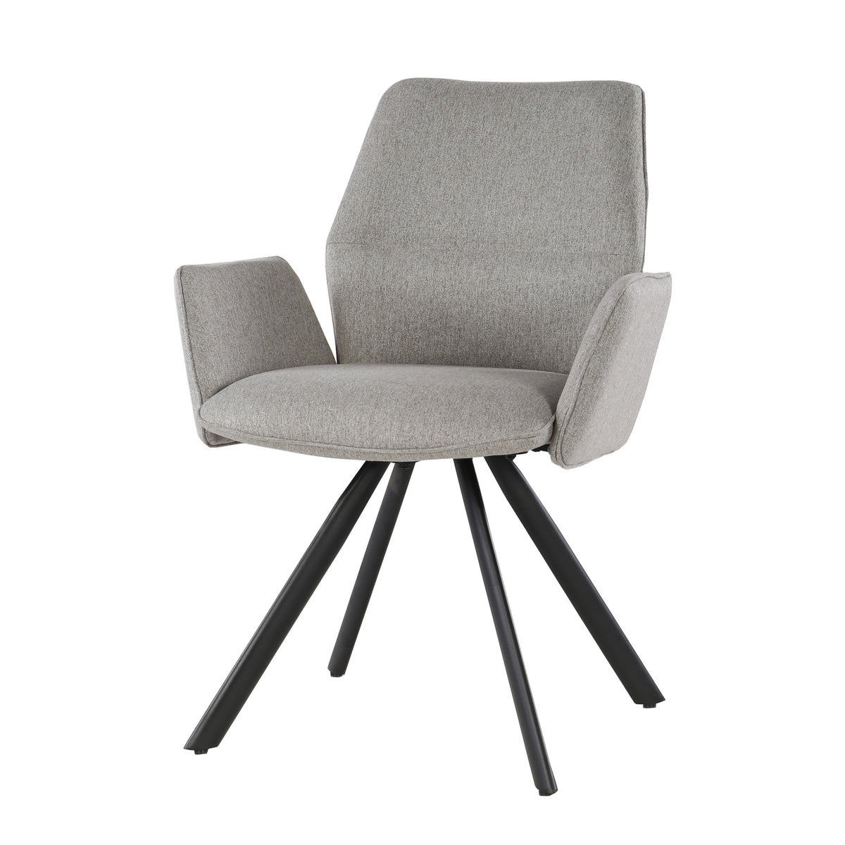 Livingfurn eetkamerstoel Diana - taupe - 1 stuk