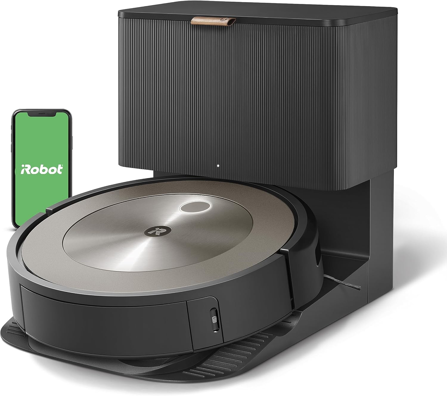 iRobot Roomba j9+ Self-Emptying Robot Vacuum – Powerful Suction, Identifies and Avoids Obstacles Like Waste, Self-Empties for 60 Days, Best for Homes with Pets, Smart Mapping, Works with Alexa​