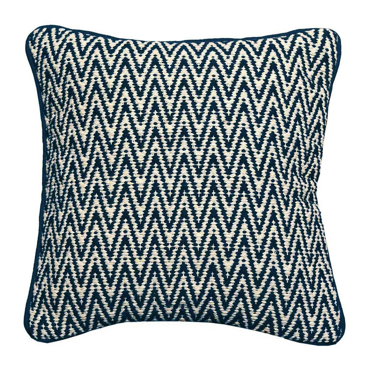 LOZENGA - Coussin  indigo 45x45 cm