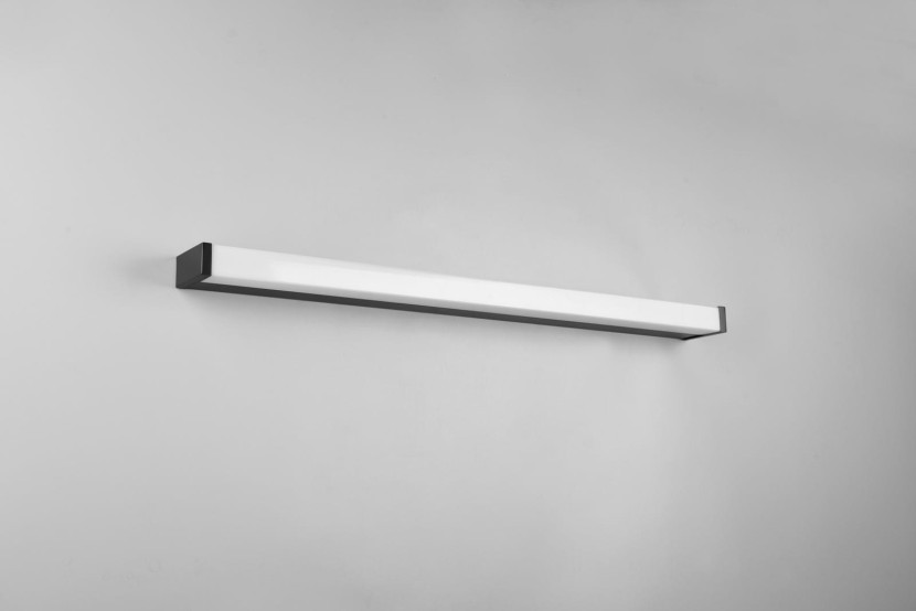 Kinkiet FABIOczarno-biały LED 1x12W 1400lm wym:3,8x80x80cm IP44 Trio