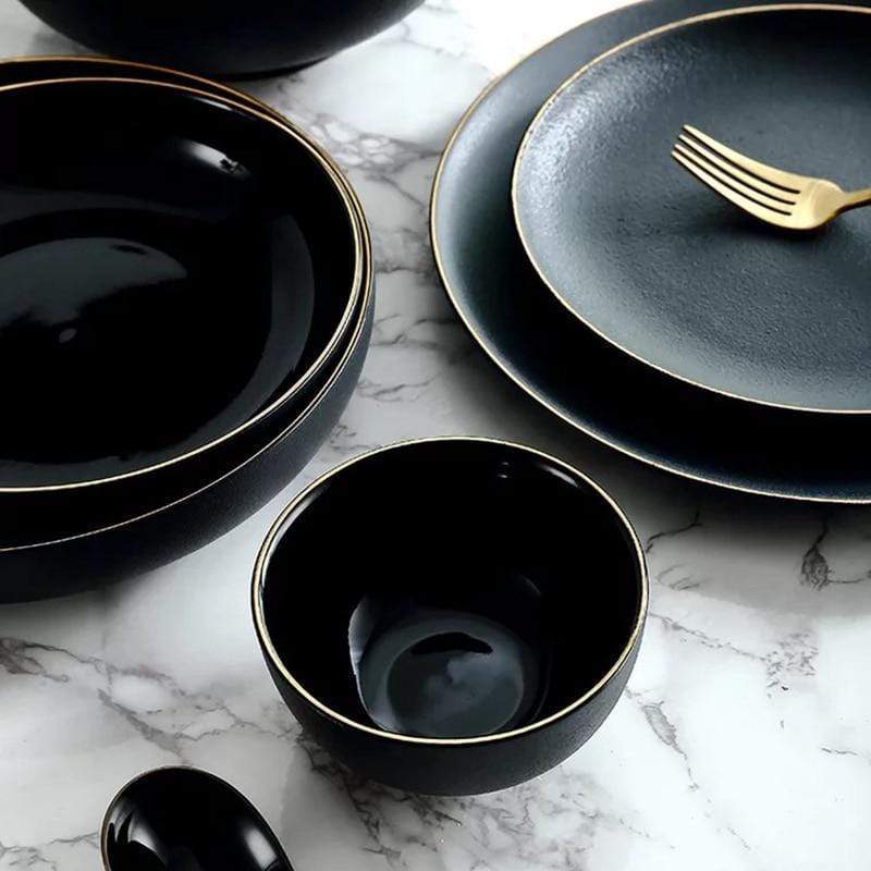 Venti Black Dining Set