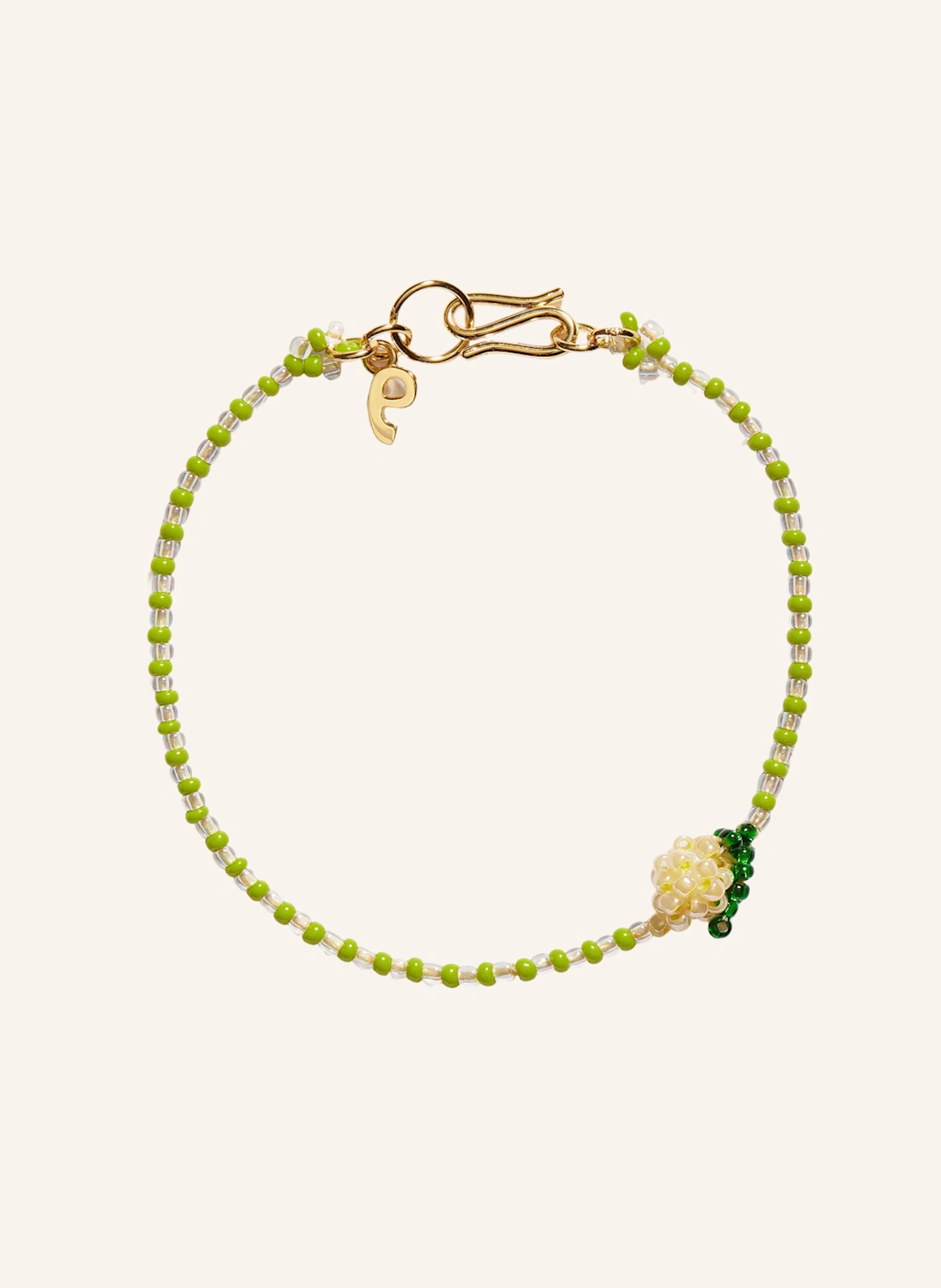 pura utz Armbänder MINI STRIPED LEMON BRACELET 17CM by GLAMBOU