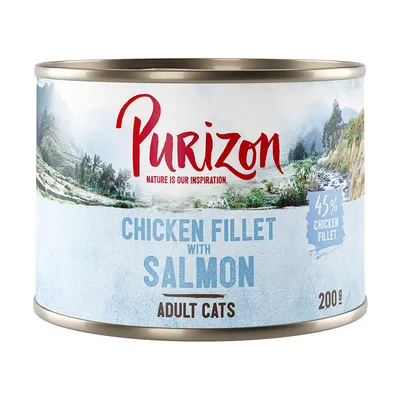 1 x 200g Purizon Adult Chicken Fillet with Salmon - Try Now!*