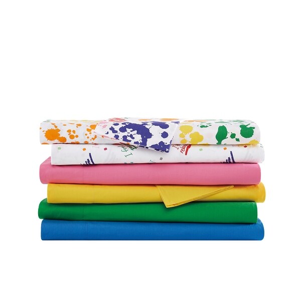 Crayola I Feel... Cotton Percale Sheet Set