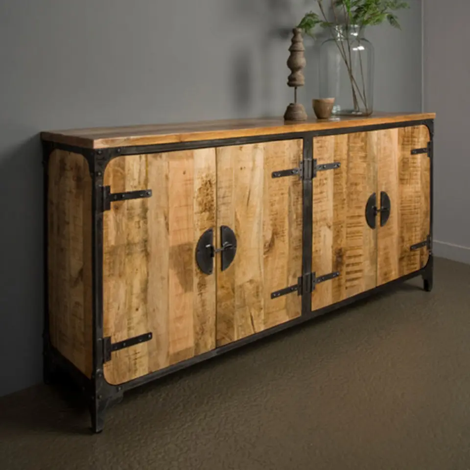 Tower living dressoir Basto 4 drs mango naturel matt