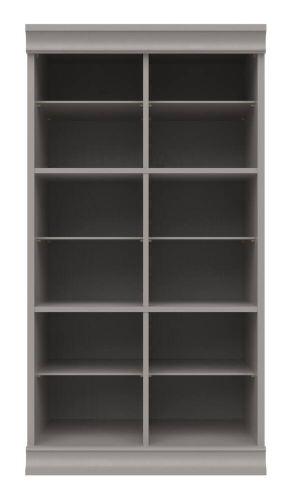 ClosetMaid Modular Adjustable Divided Storage Shelves/Unit, Taupe