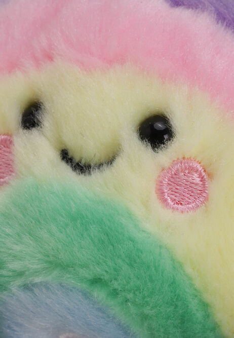 Kids Lilac Aurora Palm Pals Vivi Rainbow Clip-On Key Clip