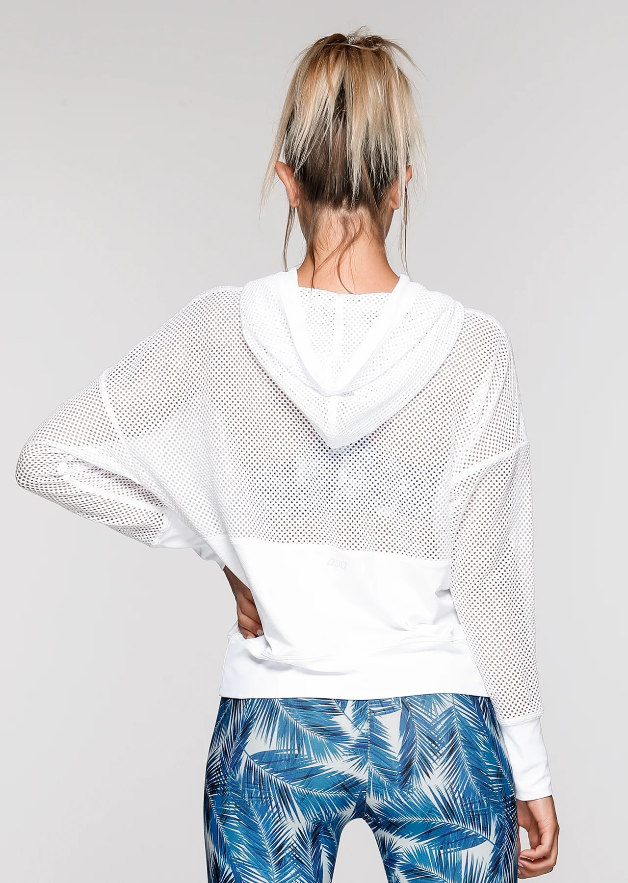 Feel The Beat Cropped Hoodie