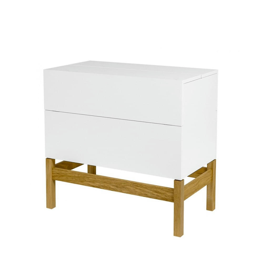 GRANDE - Mini-bar design scandinave blanc