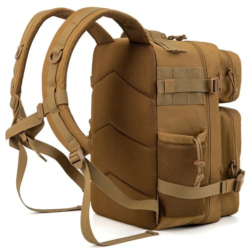 NNEOBA 25L Military Tactical Backpack with MOLLE Modular Design