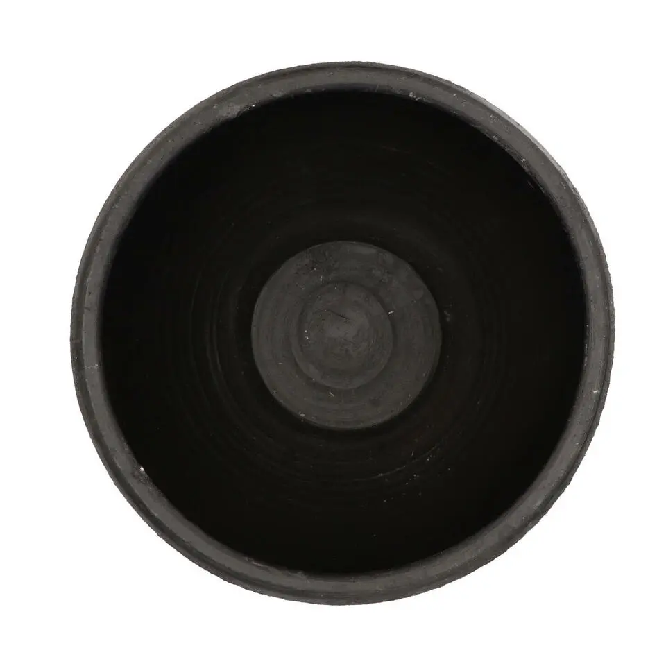 DK Design Bloempot model Maya - verweerd zwart - D32xH35cm - rustiek